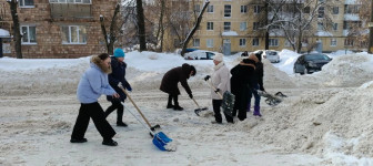 Городской субботник.